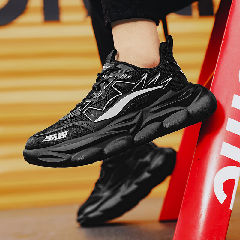 Кроссовки мужские с низким верхом Tomay, черный 
Кроссовки мужские с низким верхом Tomay, черный