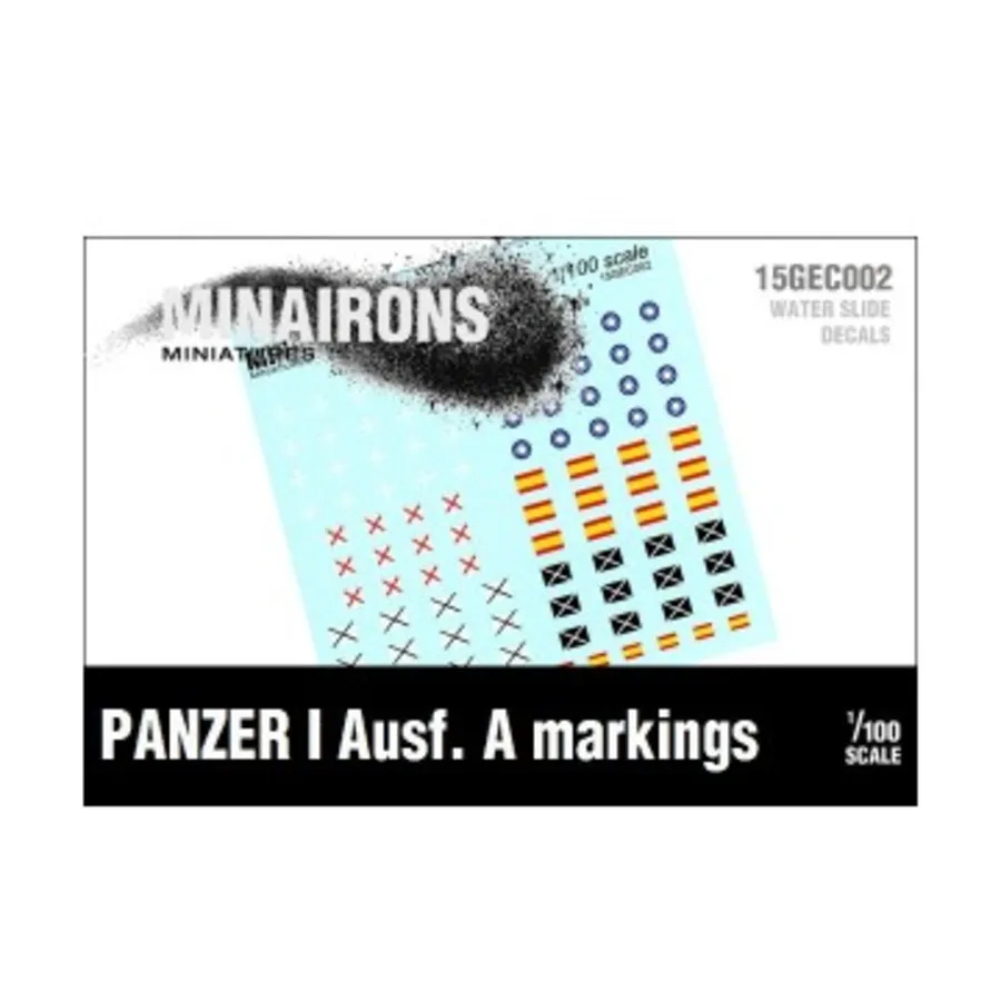 Panzer I Ausf. Маркировка, Spanish Civil War - Decals & Flags (1:100)
Panzer I Ausf. Маркировка, Spanish Civil War - Decals & Flags (1:100)