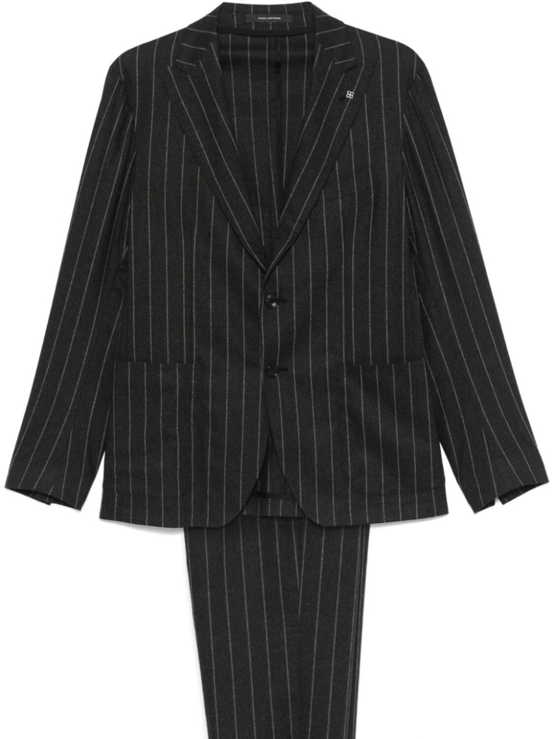 Костюм Tagliatore в тонкую полоску, серый
Костюм Tagliatore в тонкую полоску, серый