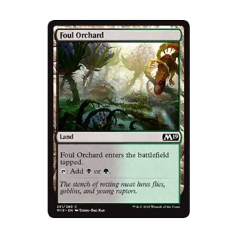 CCG Грязный сад (К), MTG - Core Set 2019 
CCG Грязный сад (К), MTG - Core Set 2019