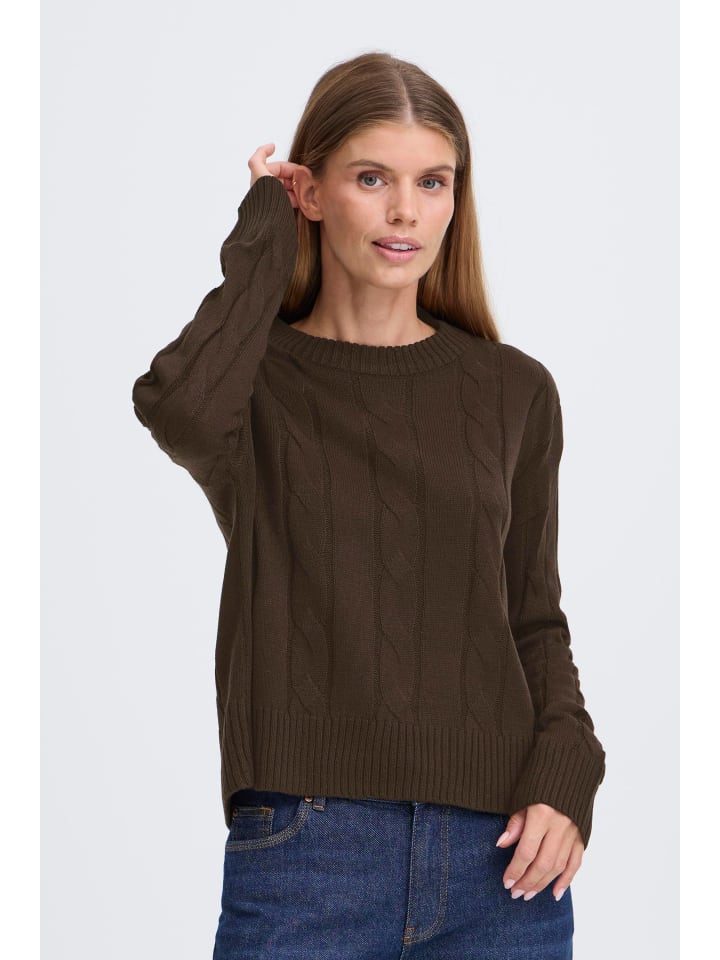 Свитер Oxmo, коричневый
Свитер Oxmo, коричневый