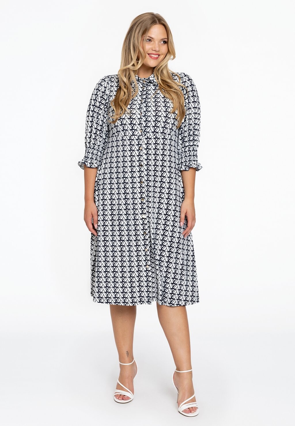 Платье-рубашка Yoek, белый
Платье-рубашка Yoek, белый