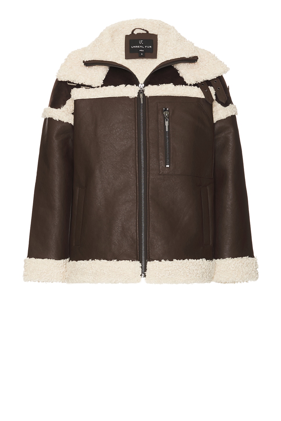 Кожаная куртка unity Unreal Fur, коричневый
Кожаная куртка unity Unreal Fur, коричневый