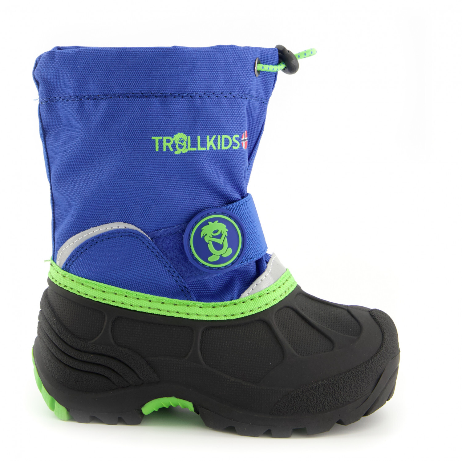 Зимние ботинки Trollkids Kid's Telemark Winter Boot XT, цвет Medium Blue/Viper Green 
Зимние ботинки Trollkids Kid's Telemark Winter Boot XT, цвет Medium Blue/Viper Green