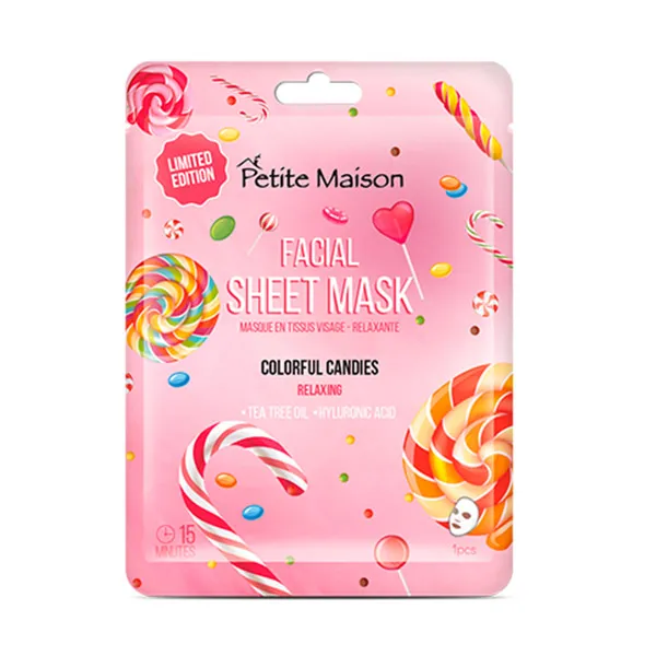Очищающая маска для лица Colorful Candies Petite Maison, 20 ml
Очищающая маска для лица Colorful Candies Petite Maison, 20 ml