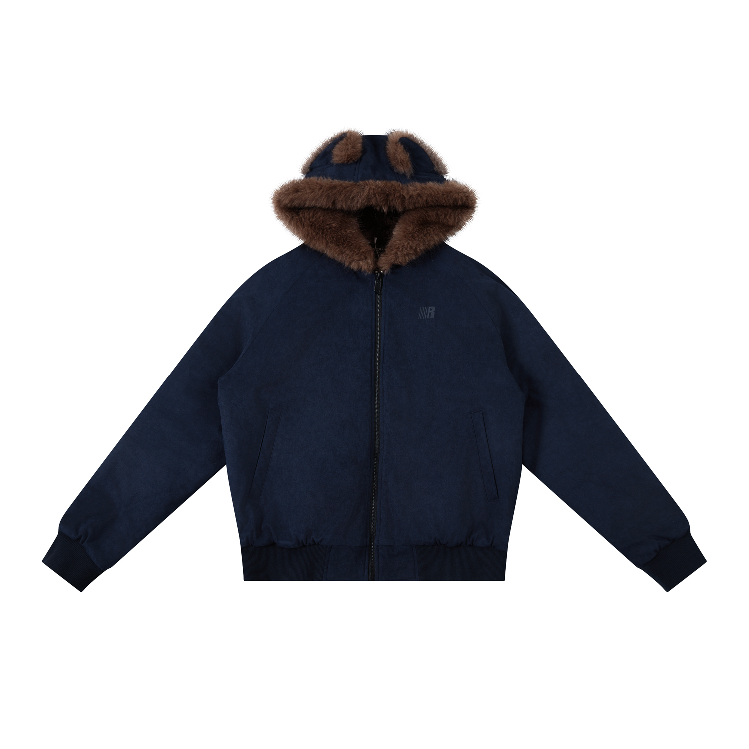 Пуховая куртка унисекс с меховым воротником средней жесткости FDR, темно-синий
Пуховая куртка унисекс с меховым воротником средней жесткости FDR, темно-синий