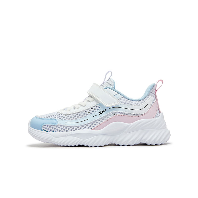 Кроссовки с низкой подошвой и нескользящей поддержкой для детей XTEP, фиолетовый/белый/розовый 
Кроссовки с низкой подошвой и нескользящей поддержкой для детей XTEP, фиолетовый/белый/розовый