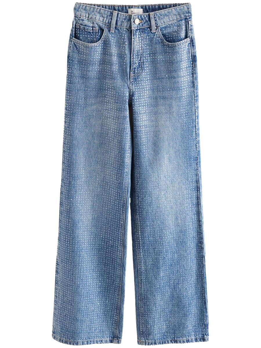 Джинсы Next Wide leg Jeans, синий деним
Джинсы Next Wide leg Jeans, синий деним