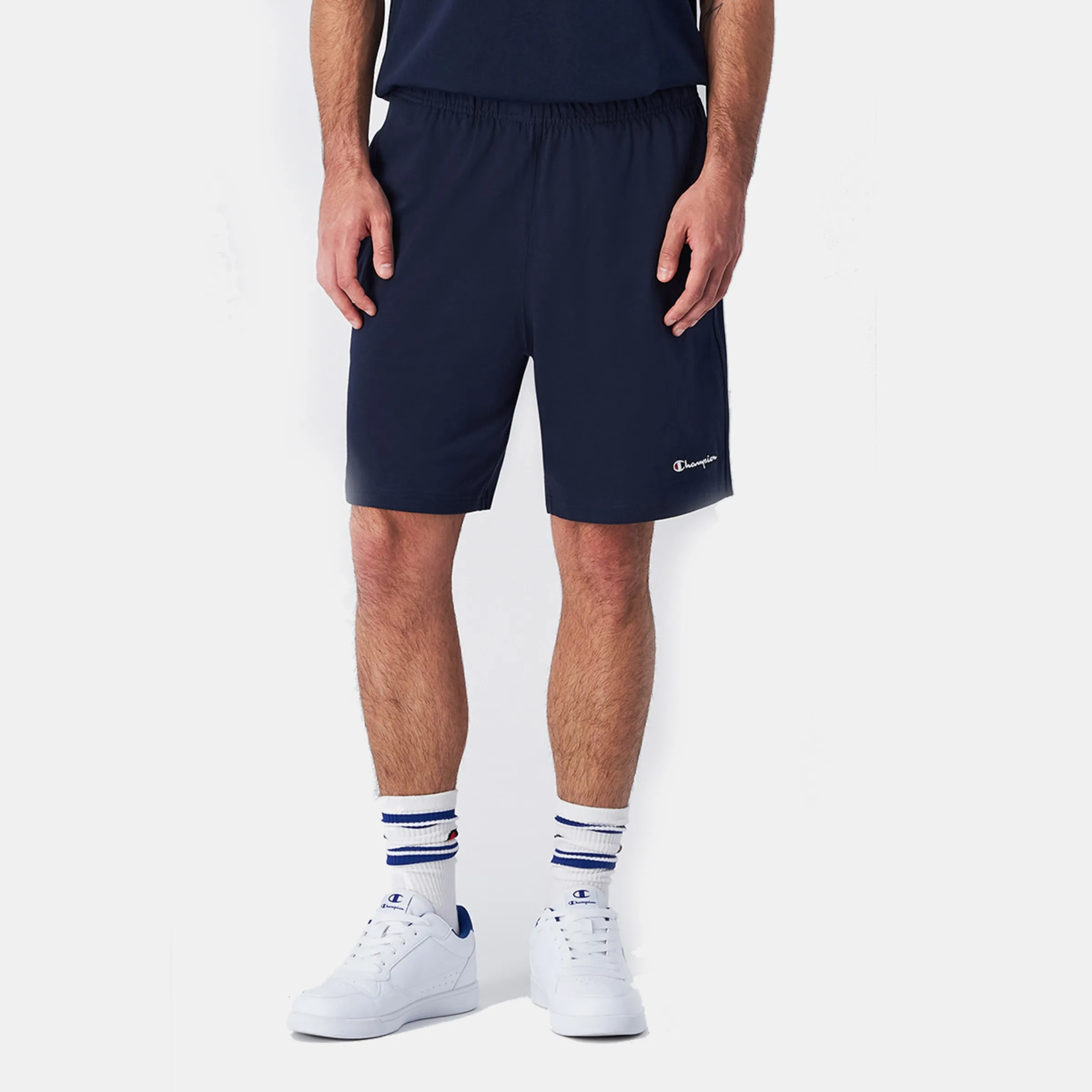 Бермуды мужские хлопковые Champion, темно-синий
Бермуды мужские хлопковые Champion, темно-синий