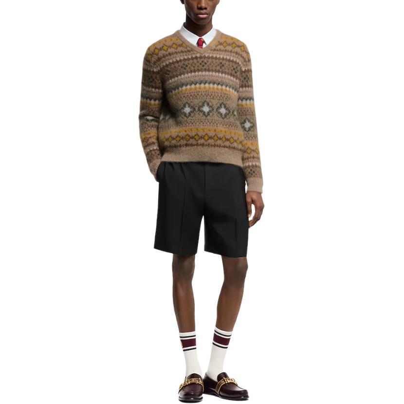 Свитер Fair Isle из смесовой мохера LOUIS VUITTON, светло-коричневый
Свитер Fair Isle из смесовой мохера LOUIS VUITTON, светло-коричневый