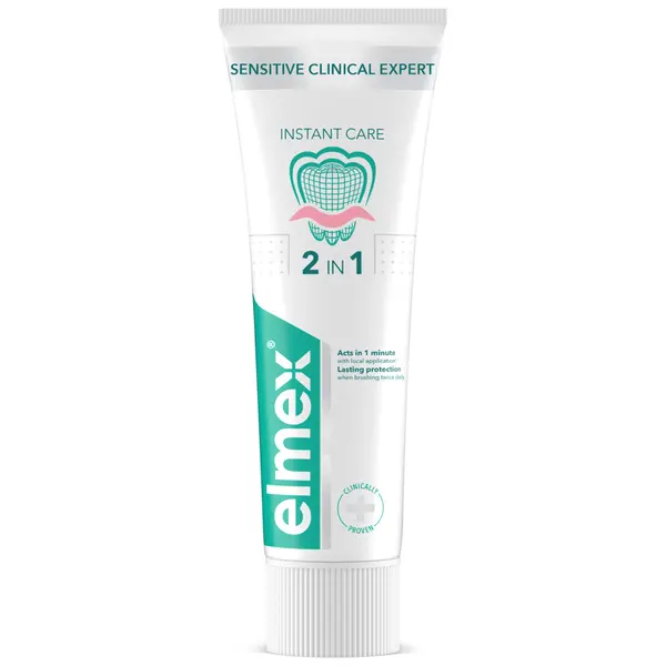 Зубная паста, 75 мл Elmex Sensitive instant care
Зубная паста, 75 мл Elmex Sensitive instant care