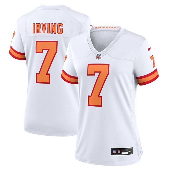 Женская игровая футболка Bucky Irving White '76 Tampa Bay Buccaneers Nike, Белый, Женская игровая футболка Bucky Irving White '76 Tampa Bay Buccaneers Nike
Женская игровая футболка Bucky Irving White '76 Tampa Bay Buccaneers Nike, Белый, Женская игровая футболка Bucky Irving White '76 Tampa Bay Buccaneers Nike