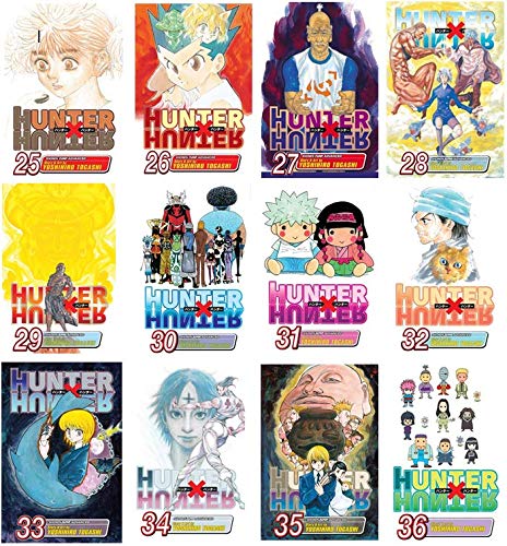 Hunter x Hunter Manga Set, Vol. 25-36 (Generic)
Hunter x Hunter Manga Set, Vol. 25-36 (Generic)