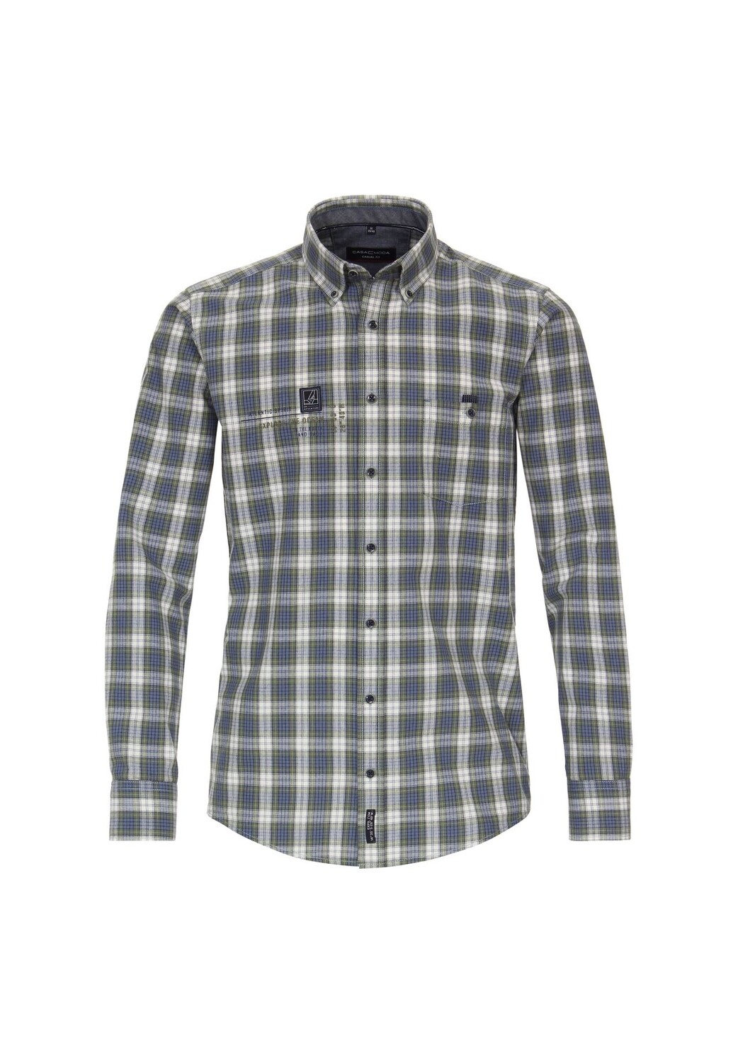 Мужская повседневная рубашка в клетку повседневного кроя CASAMODA, темно-синий
Мужская повседневная рубашка в клетку повседневного кроя CASAMODA, темно-синий
