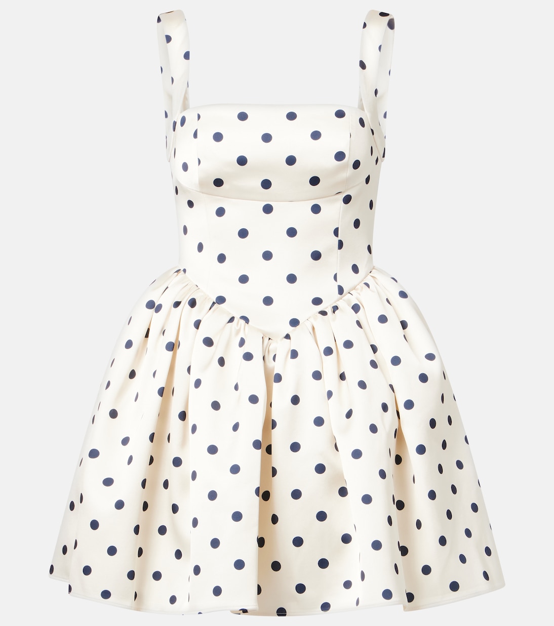 Атласное мини-платье в горошек Self-Portrait, кремовый
Атласное мини-платье в горошек Self-Portrait, кремовый