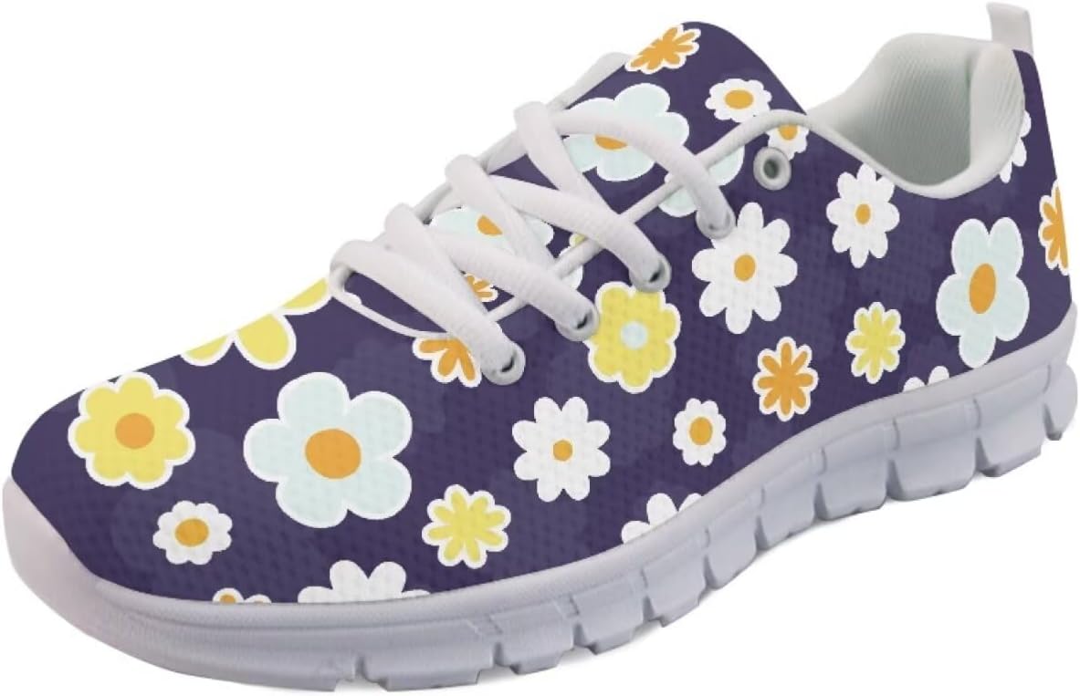Женские кроссовки с мягкой подошвой для спорта, фитнеса, путешествий, работы, прогулок и тенниса Getelinseng, Cartoon Daisy
Женские кроссовки с мягкой подошвой для спорта, фитнеса, путешествий, работы, прогулок и тенниса Getelinseng, Cartoon Daisy