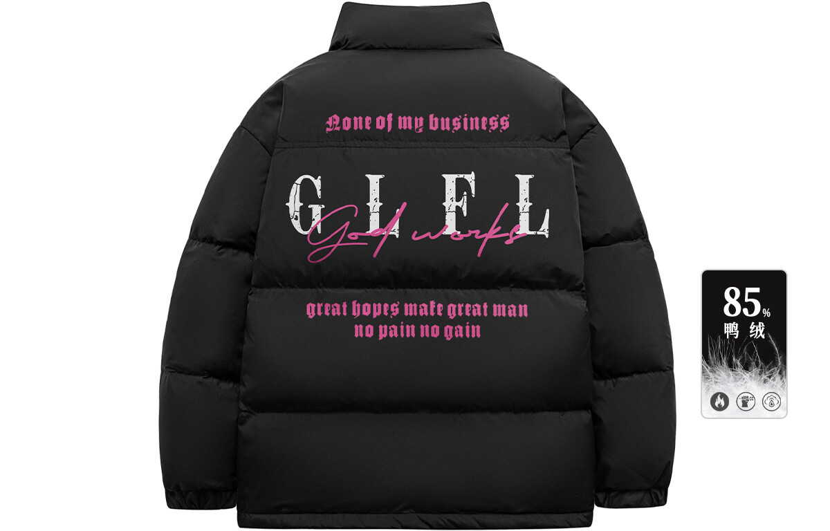 Пуховик унисекс Glfl, Черный
Пуховик унисекс Glfl, Черный