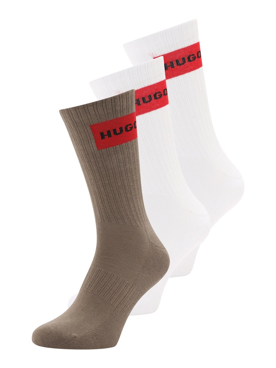 Носки HUGO, Muddy colored/White
Носки HUGO, Muddy colored/White