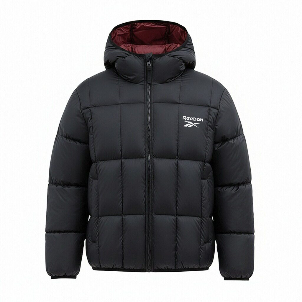 Пуховики Unisex с капюшоном утепленные Reebok, черный
Пуховики Unisex с капюшоном утепленные Reebok, черный