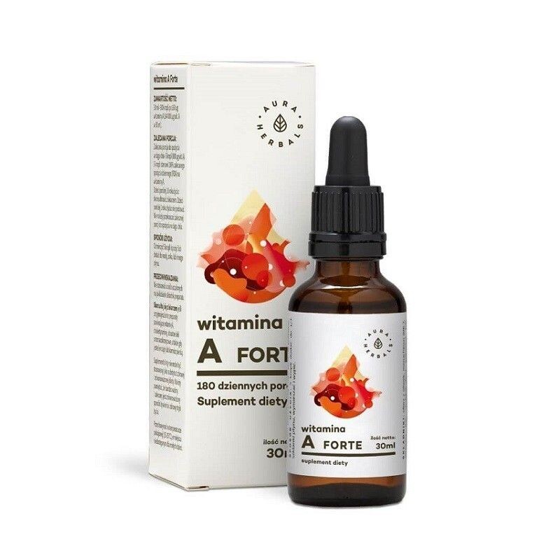 Витамины и минералы Aura Herbals Witamina A Krople, 30 мл
Витамины и минералы Aura Herbals Witamina A Krople, 30 мл