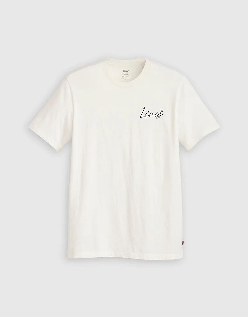 Футболка свободного кроя Levi's с принтом кубиков на спине бежевого цвета
Футболка свободного кроя Levi's с принтом кубиков на спине бежевого цвета