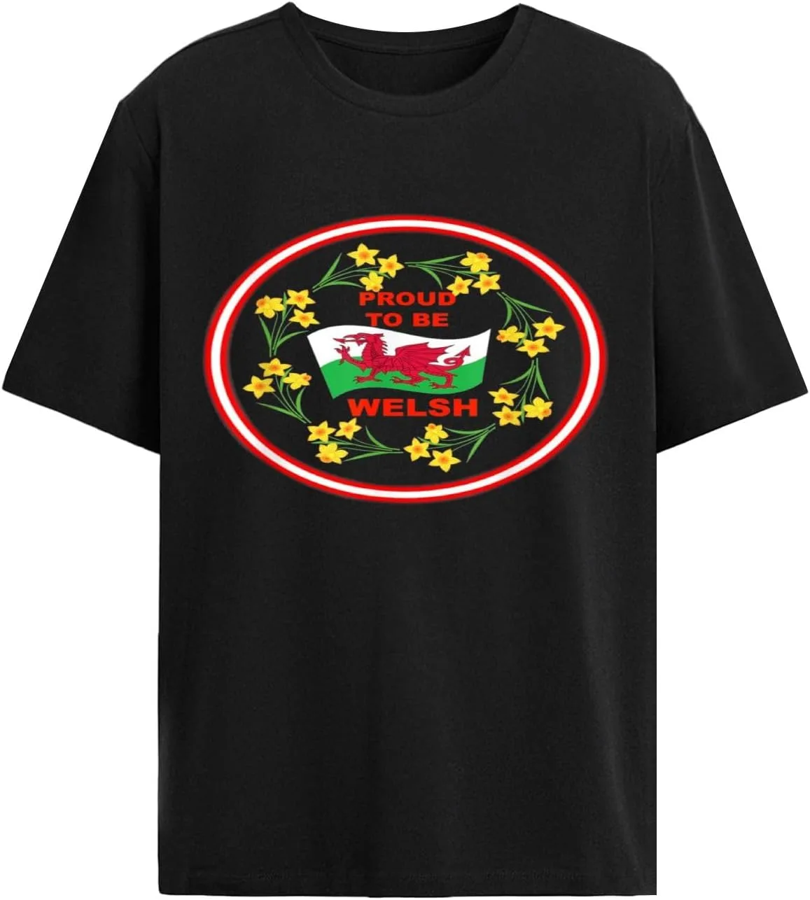 Футболка Wales Proud to BE Welsh с красным драконом
Футболка Wales Proud to BE Welsh с красным драконом