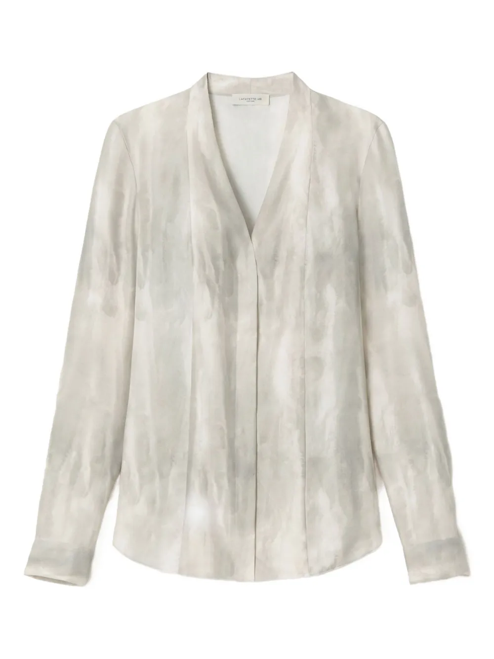 Блузка с принтом тай-дай Lafayette 148, серый
Блузка с принтом тай-дай Lafayette 148, серый