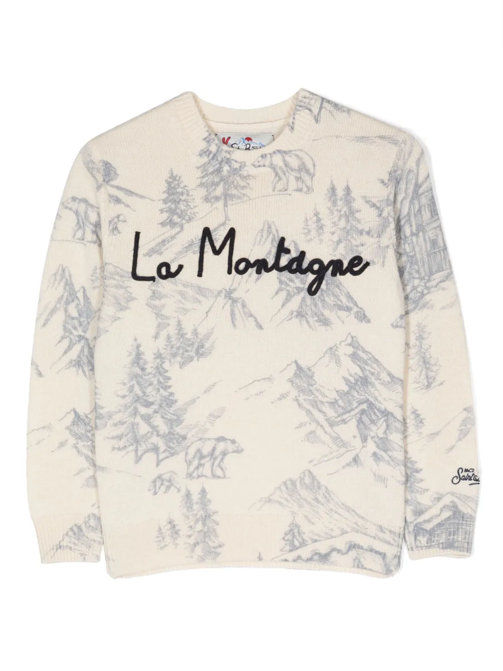 Толстовка с вышитой надписью MC2 Saint Barth Kids, белый
Толстовка с вышитой надписью MC2 Saint Barth Kids, белый