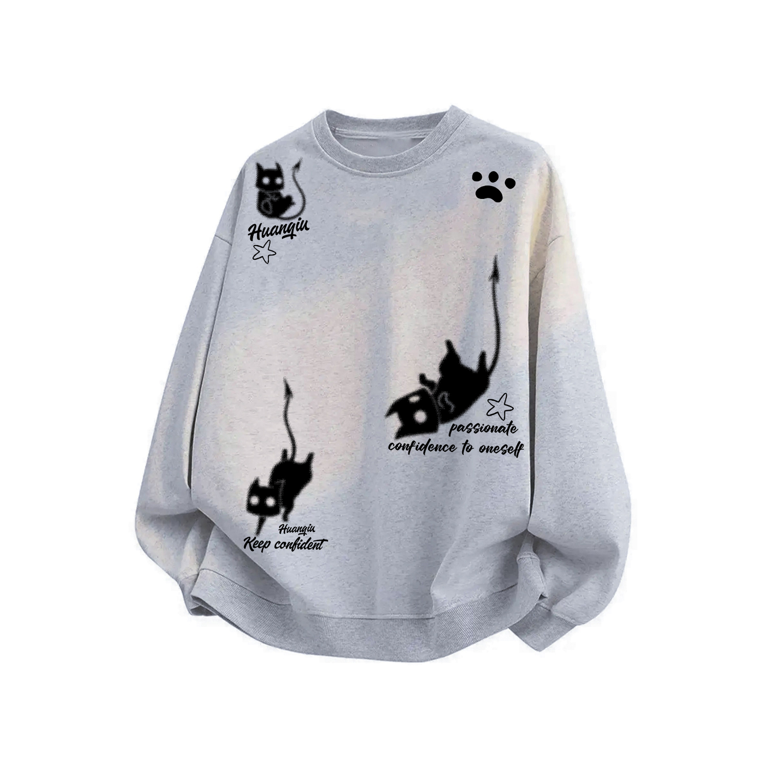 Свитшот Unisex Crew Neck Moderate Heavyweight HUANQIU, heather серый
Свитшот Unisex Crew Neck Moderate Heavyweight HUANQIU, heather серый