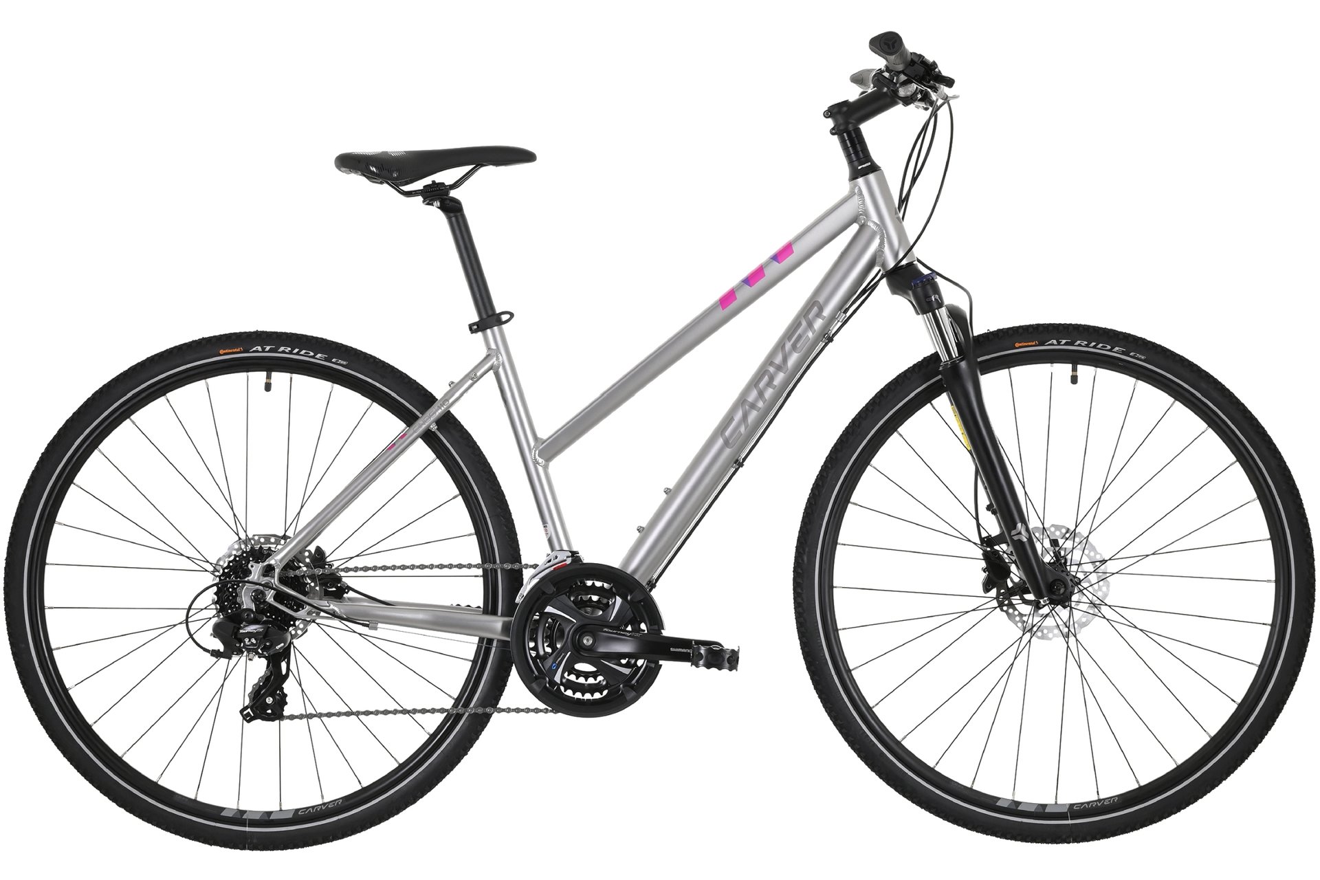 Кроссовый велосипед Carver Cinos 110 - 28 дюймов - Damen Sport - 2024, цвет Grau|midgrey darksilver pink
Кроссовый велосипед Carver Cinos 110 - 28 дюймов - Damen Sport - 2024, цвет Grau|midgrey darksilver pink