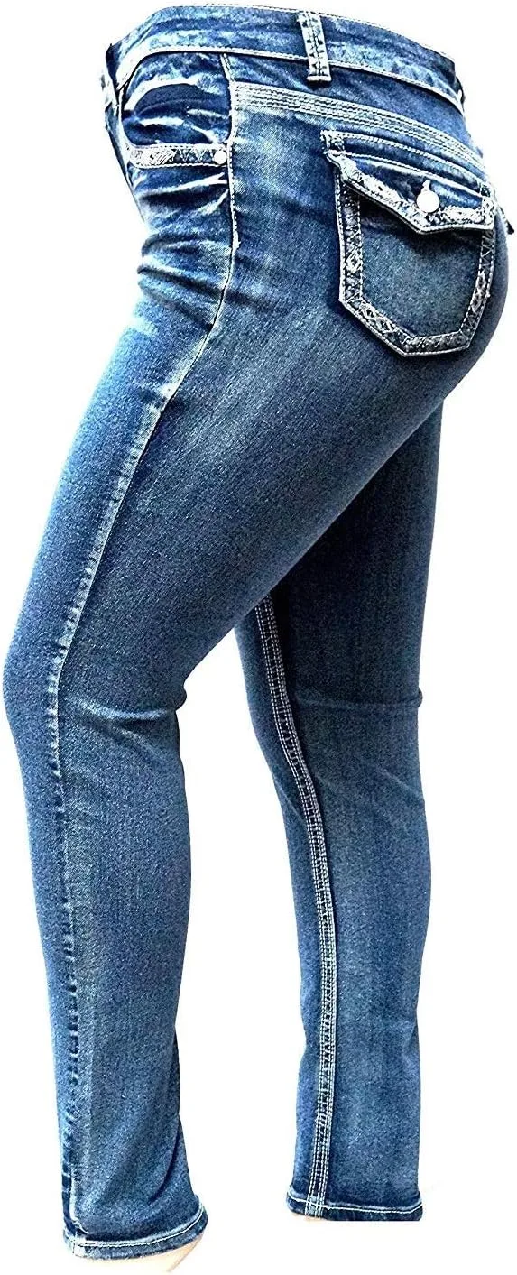 Jack David /Rock & Stone джинсы для женщин Plus Size Stretch Premium Blue Black Denim
Jack David /Rock & Stone джинсы для женщин Plus Size Stretch Premium Blue Black Denim