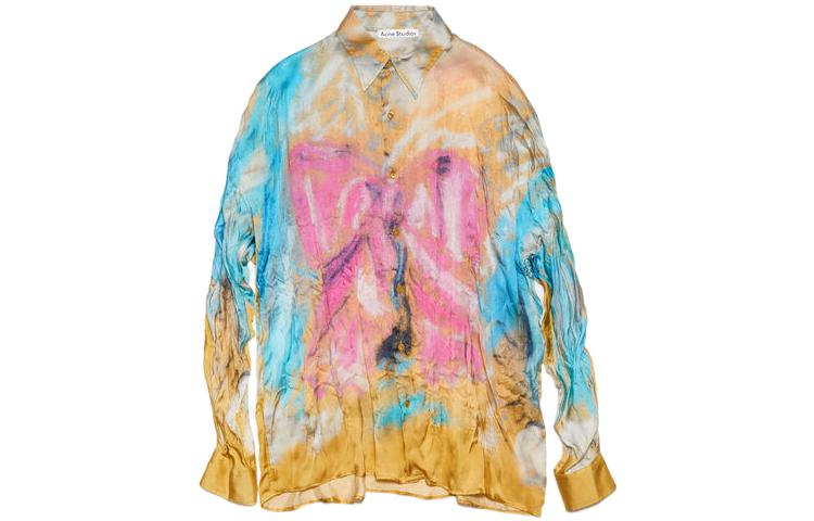 Acne Studios Рубашка мужская Rice Flower Yellow Pink
Acne Studios Рубашка мужская Rice Flower Yellow Pink