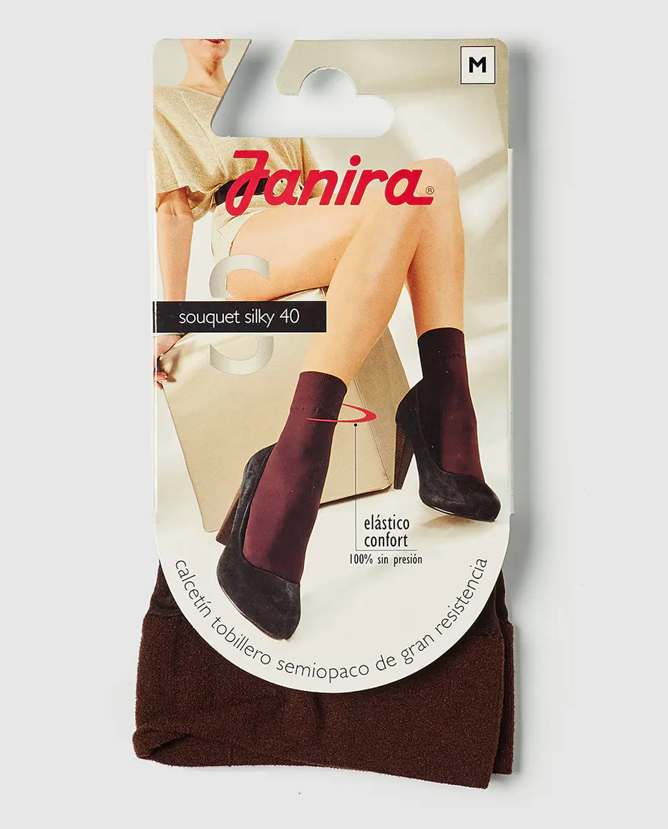 Короткие носки Janira на резинке, коричневый
Короткие носки Janira на резинке, коричневый