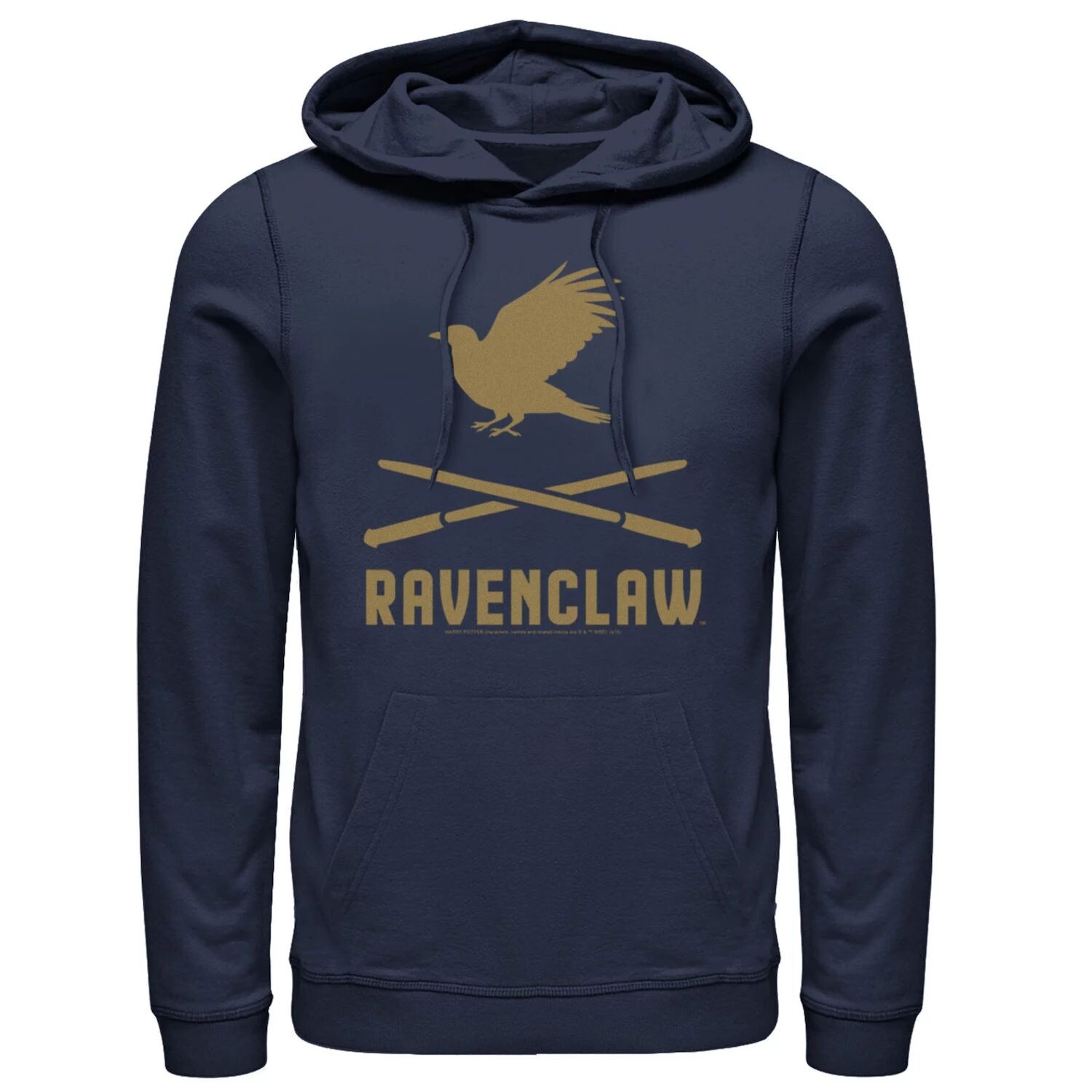 Мужская толстовка с логотипом Harry Potter Ravenclaw и скрещенными палочками
Мужская толстовка с логотипом Harry Potter Ravenclaw и скрещенными палочками