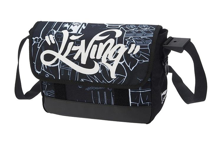 LINING Тканевая наплечная сумка через плечо обычная унисекс черная, Black
LINING Тканевая наплечная сумка через плечо обычная унисекс черная, Black