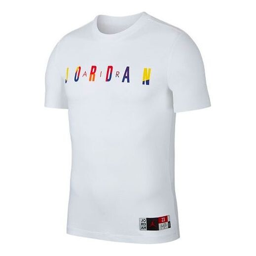 Футболка цветные с круглым вырезом и коротким рукавом футболка мужская Air Jordan, белый
Футболка цветные с круглым вырезом и коротким рукавом футболка мужская Air Jordan, белый