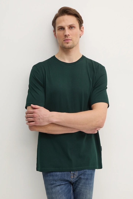 Хлопковая футболка Sisley, зеленый
Хлопковая футболка Sisley, зеленый