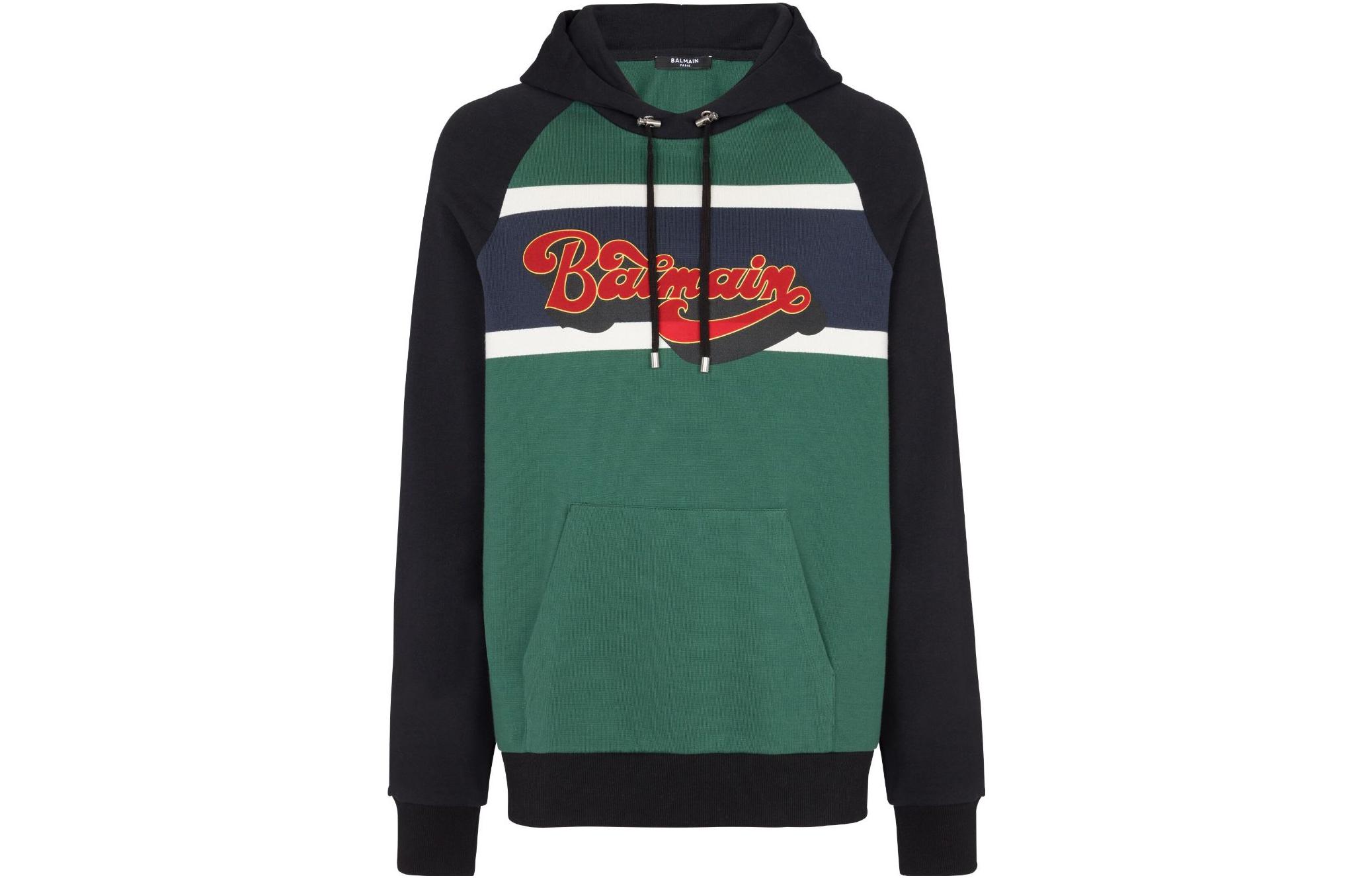 Худи с принтом логотипа на шнурке BALMAIN, мультиколор
Худи с принтом логотипа на шнурке BALMAIN, мультиколор