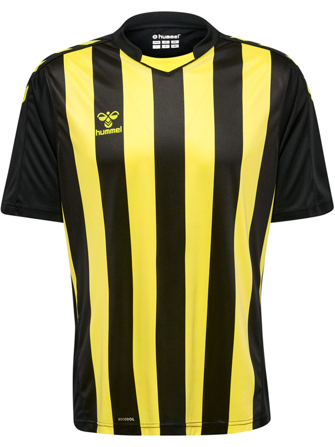 Рубашка Hummel Trikot S/S Hmlcore Xk Striped Jersey S/S, черный 
Рубашка Hummel Trikot S/S Hmlcore Xk Striped Jersey S/S, черный