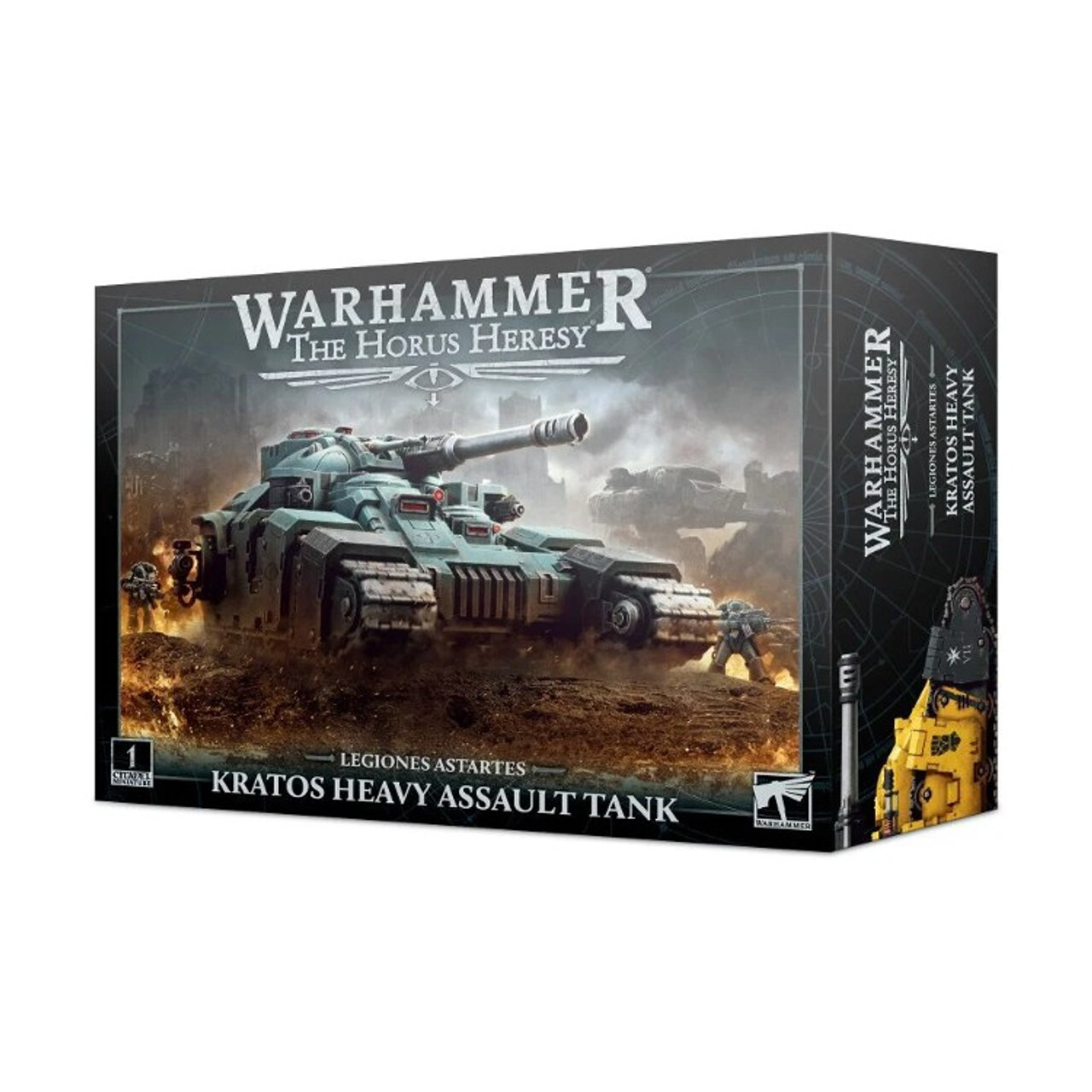 Миниатюра Warhammer The Horus Heresy: Legiones Astartes - Kratos Heavy Assault Tank
Миниатюра Warhammer The Horus Heresy: Legiones Astartes - Kratos Heavy Assault Tank