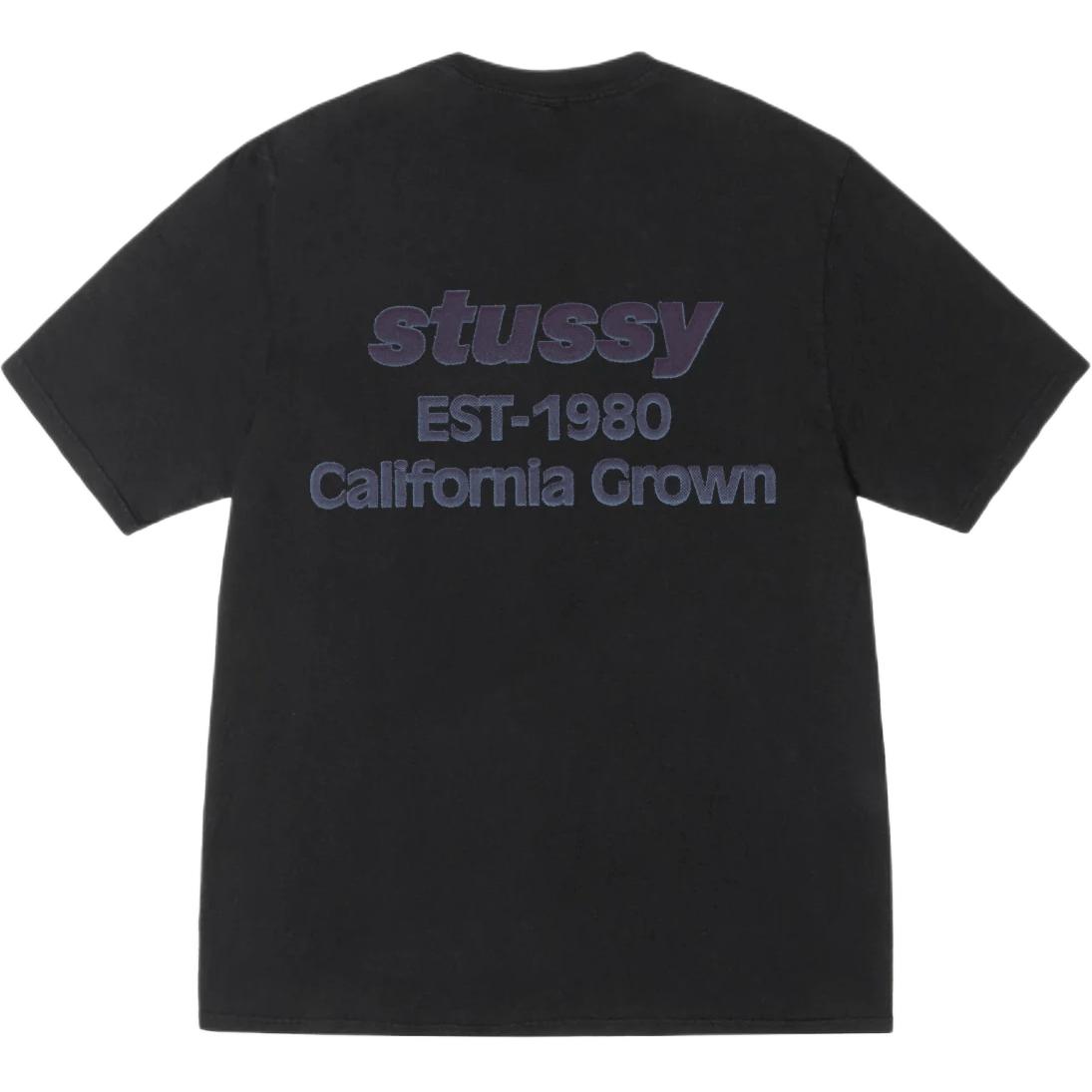 Калифорнийская футболка Pigment Dyed Stussy, черный
Калифорнийская футболка Pigment Dyed Stussy, черный