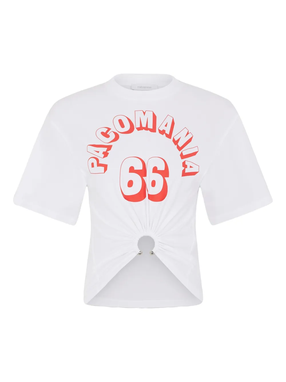 Футболка с принтом Rabanne, белый
Футболка с принтом Rabanne, белый