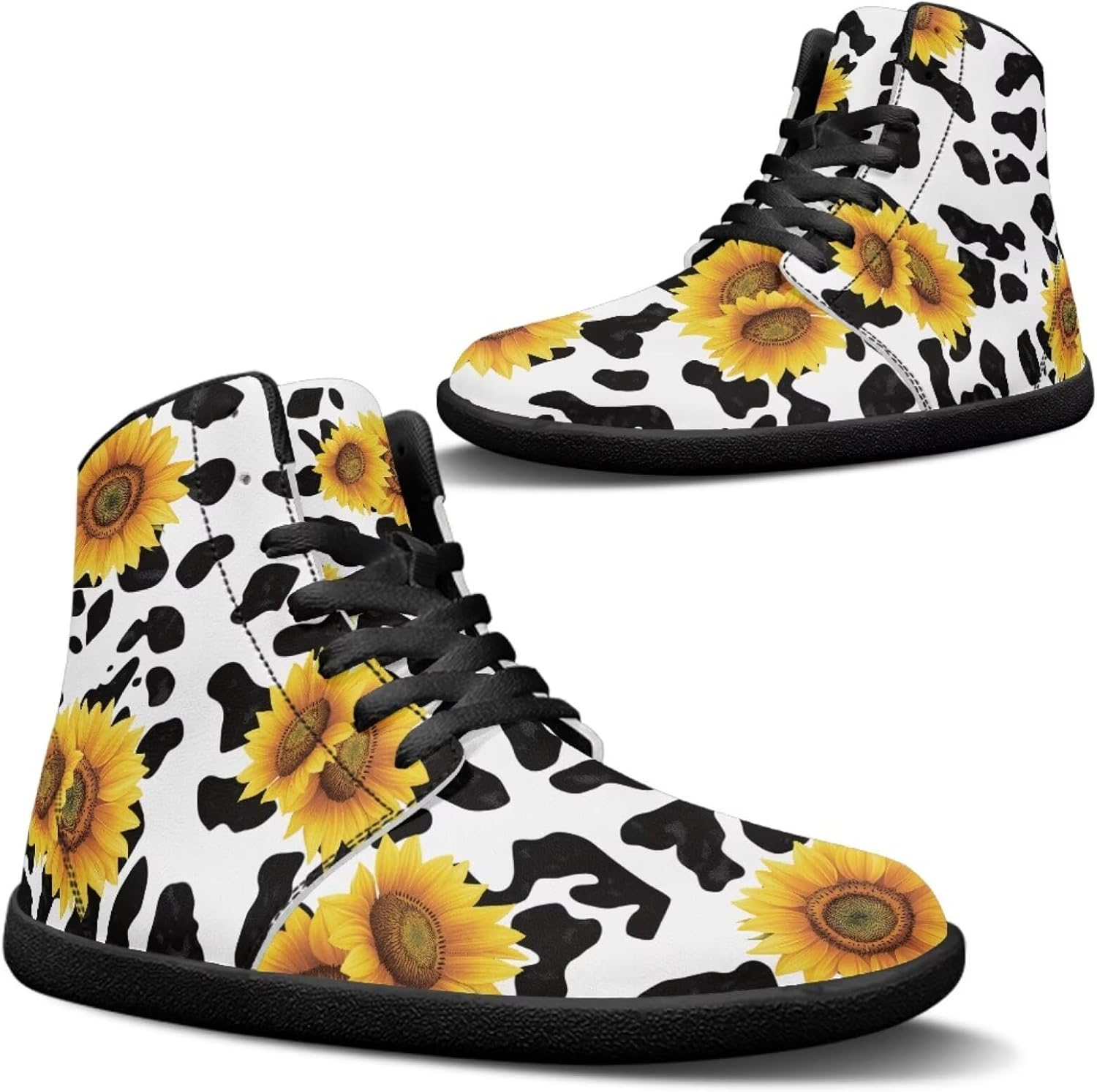 Мужские кроссовки Binienty, высокие, из ПУ, широкие, противоскользящие, для бега и кросс-тренинга, без амортизации, Classic Cow Print Sunflower
Мужские кроссовки Binienty, высокие, из ПУ, широкие, противоскользящие, для бега и кросс-тренинга, без амортизации, Classic Cow Print Sunflower