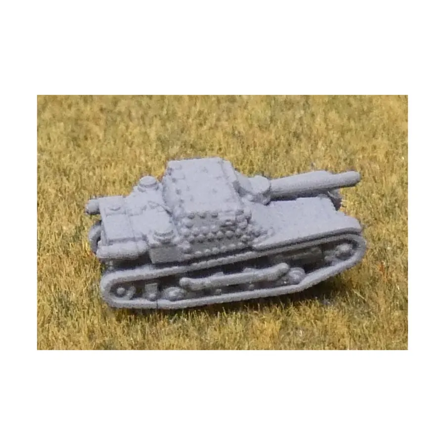 Танкетка L3/CV35 с 20-мм пушкой, Scotia Micro Models - WWII - Axis Forces (1:300)
Танкетка L3/CV35 с 20-мм пушкой, Scotia Micro Models - WWII - Axis Forces (1:300)