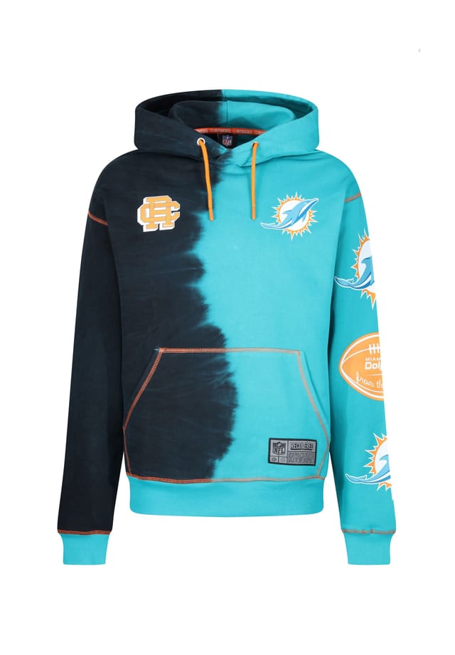 Толстовка с капюшоном NFL Dolphins с эффектом чернильного красителя свободного покроя Re:Covered, синий
Толстовка с капюшоном NFL Dolphins с эффектом чернильного красителя свободного покроя Re:Covered, синий