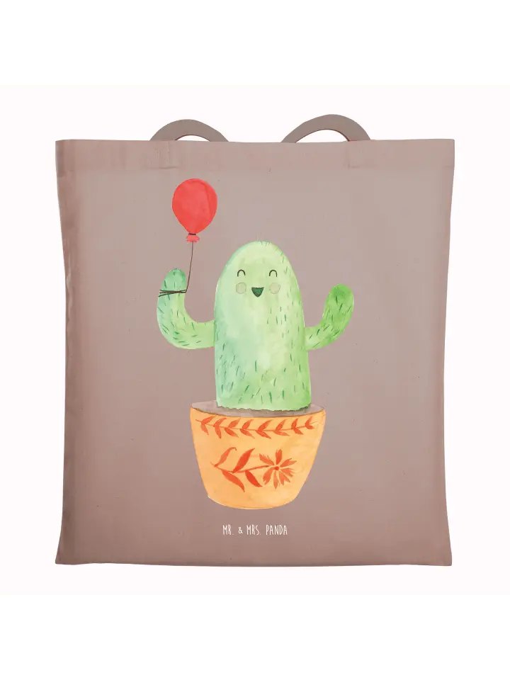 Сумка для переноски Mr & Mrs Panda Kaktus Luftballon ohne Spruch, пастельно-коричневый 
Сумка для переноски Mr & Mrs Panda Kaktus Luftballon ohne Spruch, пастельно-коричневый