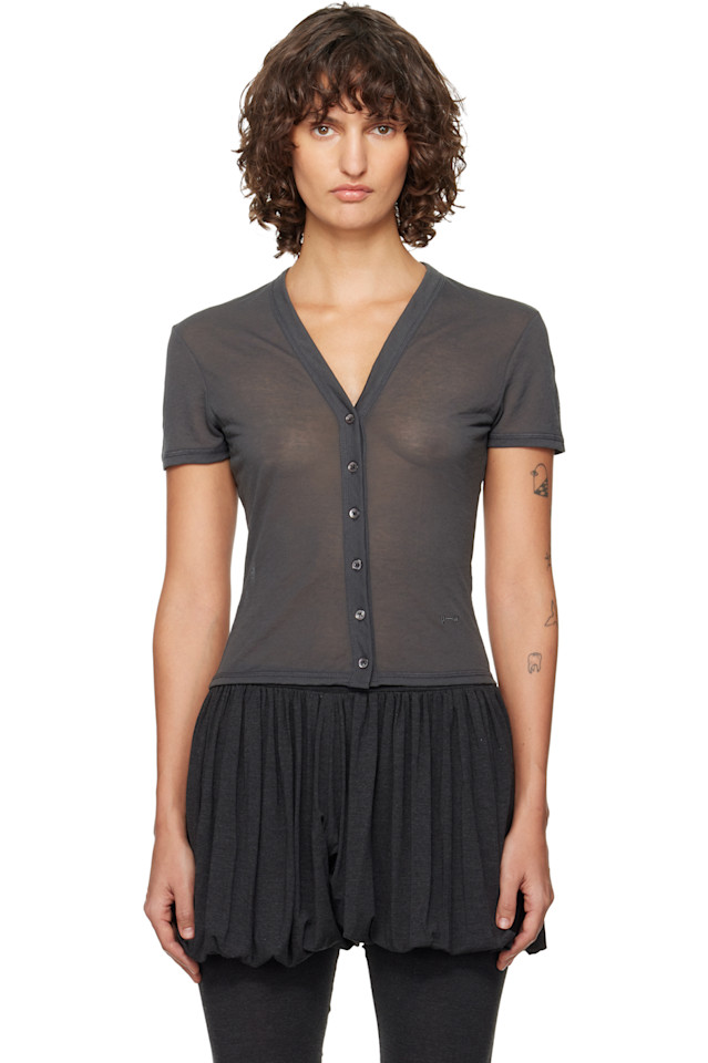 Paloma Wool Серая футболка Soph
Paloma Wool Серая футболка Soph