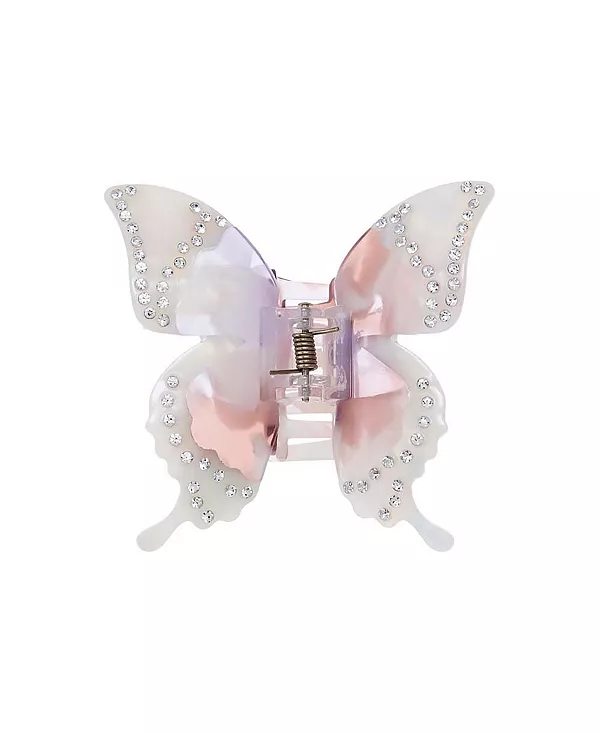 Заколка-Краб для волос в форме бабочки со стразами от Адины Эден By Adina Eden, pink
Заколка-Краб для волос в форме бабочки со стразами от Адины Эден By Adina Eden, pink