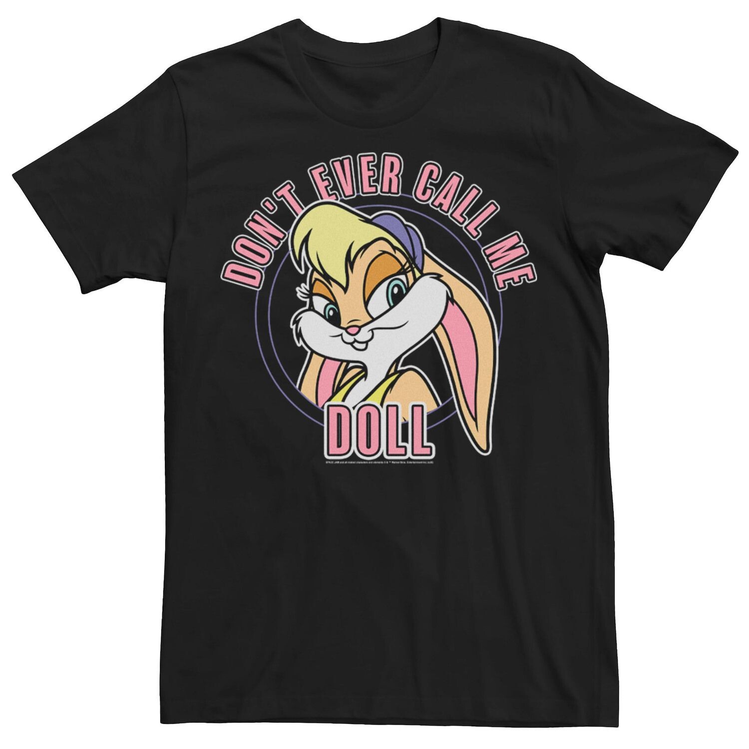 Мужская футболка Space Jam Lola Bunny Don't Ever Call Me Doll Licensed Character
Мужская футболка Space Jam Lola Bunny Don't Ever Call Me Doll Licensed Character