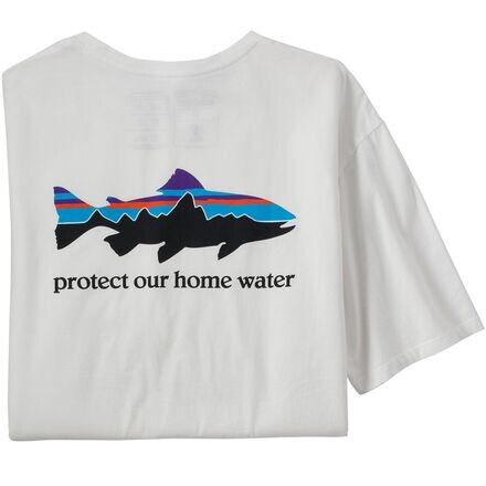 Футболка Home Water Trout Organic мужская Patagonia, белый
Футболка Home Water Trout Organic мужская Patagonia, белый